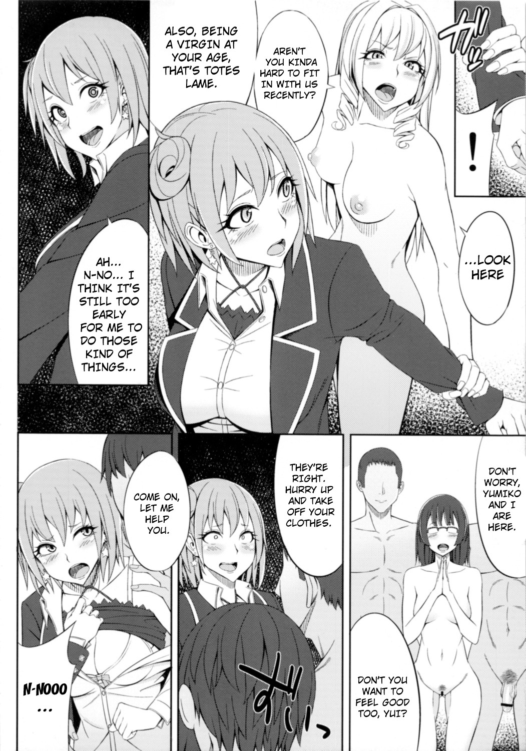 Hentai Manga Comic-Yahari Omae no Seishun Love Come wa Machigatteiru-Read-5